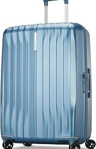 Samsonite UpLIFT Large Checked Hardside Luggage with Spinner Wheels - Airline-Approved, TSA Lock, Adjustable Handle System - Polycarbonate Hard Suitcase for Ultra Lightweight Travel - Elemental Blue