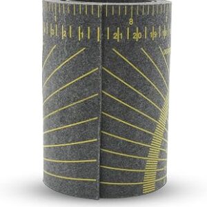 Pipe Wrap Around, Black Pipe Measuring Tool, Flex Angle Measuring and Marking Gauge