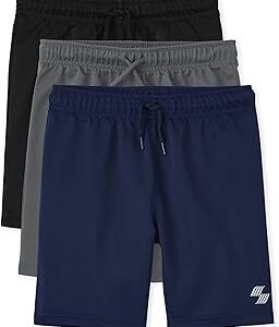 The Children's Place Boys' Performance Basketball Shorts 2 Pack