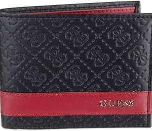 Guess Men's Leather Passcase Wallet