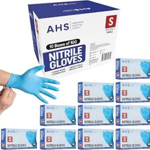 AMERICAN HOSPITAL SUPPLY Nitrile Gloves, Chemo-Rated Gloves Pack, Powder-Free, Medical-Grade, Examination Gloves