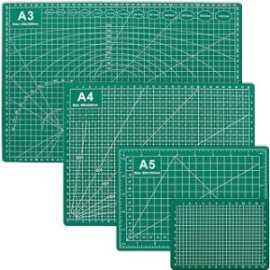 Cutting Mats Double Sided 5 Layers Craft Cutting Mat Rotary Cutting Sewing Mat Multi-sized Tabletop Cutting Board for Sewing Hobby Crafts Scrapbooking Fabric Project DIY Artwork