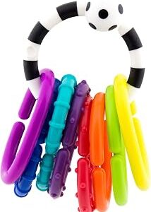 Sassy Ring O Links 9 Piece Set, Links for Stroller or Carrier Seat, 0+ Months