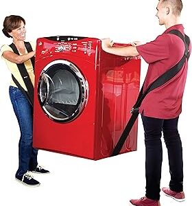 Shoulder Dolly Moving Straps - Lifting Strap for 2 Movers - Move, Lift, Carry, And Secure Furniture, Appliances, Heavy, Bulky Objects Safely, Efficiently, More Easily Like The Pros - LD1000