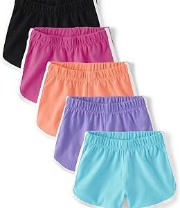 The Children's Place Baby Girls' and Toddler Assorted Knit Shorts