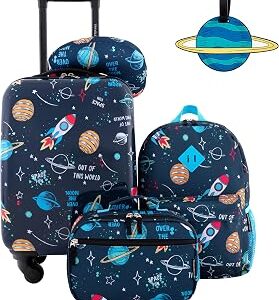 Travelers Club Kids Luggage, Space, 5-Piece Set