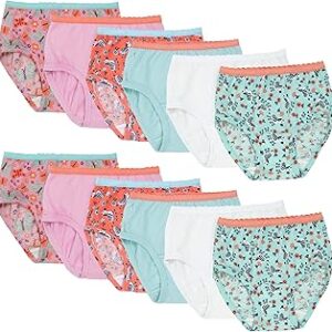 Fruit of the Loom Toddler Girls' Tag-Free Cotton Underwear