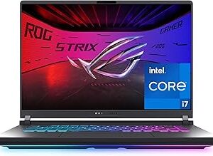 ASUS ROG Strix G16 (2025) Gaming Laptop, 16” FHD+ 16:10 165Hz/3ms Display, NVIDIA® GeForce RTX™ 5060 Laptop GPU, Intel® Core™ i7 Processor 14650HX, 16GB DDR5, 1TB Gen 4 SSD, Wi-Fi 7, Windows 11 Home
