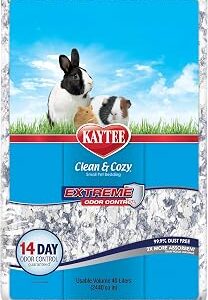 Kaytee Clean & Cozy Extreme Odor Control Bedding, Made for Small Animals, 40 Liters