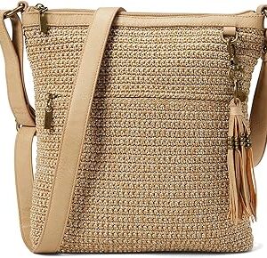 The Sak Lucia Crossbody Bag in Crochet, Convertible Purse with Adjustable Shoulder Strap