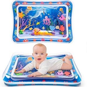 Yeeeasy Tummy Time Water Mat丨Inflatable Tummy Time Water Play Mat for Babies, Infants and Toddlers 3 to 24 Months Promote Development Toys Baby Toys essentials and Gifts