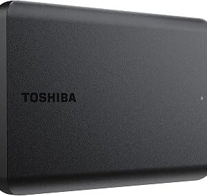 Toshiba Canvio Basics 1TB Portable External Hard Drive USB 3.0, Black - HDTB510XK3AA