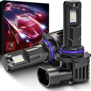 9012 Bulbs, 9012 Fog Light Bulbs 400% Bright 6500K Xenon White 24000LM Fanless Wireless Plug and Play Compatible with Sierra Ram 1500/2500/3500 Cherokee RAV4 (Pack of 2)