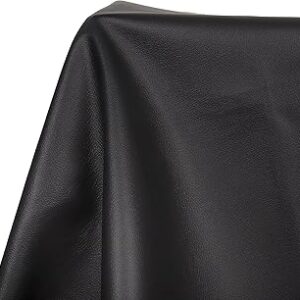 Marine Vinyl Upholstery Faux Leather: Meneng Black Grain Faux Leather 54x36 Marine Vinyl Fabric Waterproof Durable for DIY Upholstery Boat Car Sofa