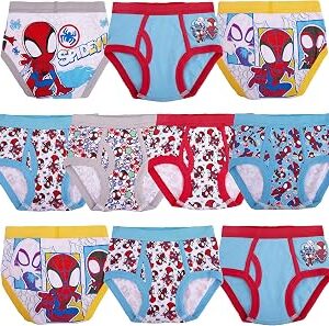 Spiderman Boys' Toddler Superhero Friends Exclusive Underwear With Iron Man, Hulk & More 2/3t & 4t
