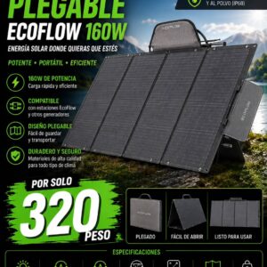 Paneles solares plegables para Ecoflow